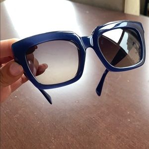 celine dark blue sunglasses